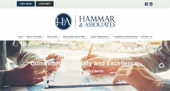 Desktop Screenshot of hammarcpa.com